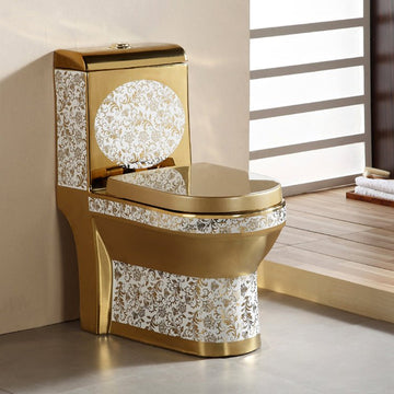 One-Piece Toilets - InArt-Studio-USA