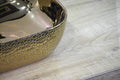 InArt Golden Rectangular Ceramic Bathroom Vessel Sink, 18 x 13 x 5 product image 10 of 10