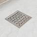 InArt Square Stainless Steel Bathroom Floor Drain, 5 x 5 product image 3 of 12