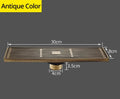 InArt Square Brass Bathroom Floor Drain, 12 x 4 product image 3 of 6
