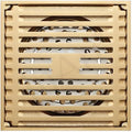 InArt Square Brass Bathroom Floor Drain, 12 x 4 product image 4 of 12