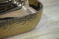 InArt Golden Rectangular Ceramic Bathroom Vessel Sink, 18 x 13 x 5 product image 5 of 10