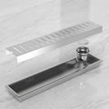 InArt Brushed Stainless 304 Shower Floor Drain – 12
