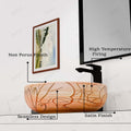 InArt Vessel Sinks for Bathroom – 15.75