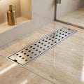InArt Brushed 304 Stainless Steel Linear Shower Drain Stainless Steel – 12