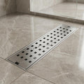 InArt Brushed 304 Stainless Steel Linear Shower Drain Stainless Steel – 12