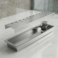 InArt Brushed 304 Stainless Steel Linear Shower Drain Stainless Steel – 12