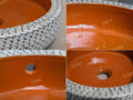 InArt Antique Brown Round Ceramic Bathroom Vessel Sink product image 9 of 12