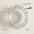 InArt Transparent Round Glass Bathroom Vessel Sink, 13.4 x 13.4 x 6.9 in product image 12 of 12