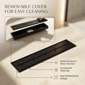 304 stainless steel linear shower drain construction details