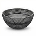InArt Black Faceted Crystal Glass Vessel Sink for Countertop Bathrooms, 13.4 Inch, additional product view 7