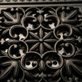 InArt Matte Black 12 x 4 Inch Brass Shower Drain Channel with Removable Grate, additional product view 5