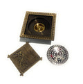 InArt 12 x 4 Inch Brass Shower Floor Drain with Removable Hair Strainer, additional product view 4