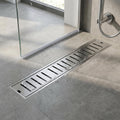 InArt Brushed Stainless 304 Shower Floor Drain – 12