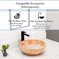 InArt Vessel Sinks for Bathroom – 15.75