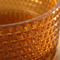 InArt Amber Orange Glass Vessel Sink for Countertop Bathroom Vanities, 15.6 Inch, additional product view 5