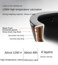 InArt Dual-Flush Siphon Flushing Rimless Elongated One-Piece Toilet (Seat Included) Rough-In Size: 12'' Black Gold - InArt-Studio-USA