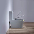 InArt Dual-Flush Siphon Flushing Rimless Elongated One-Piece Toilet (Seat Included) Rough-In Size: 12 '' Grey Matt - InArt-Studio-USA
