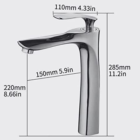 black gold vessel sink faucet inart
