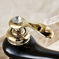 InArt Single Hole Single-Handle Bathroom Faucet in Black Gold - InArt-Studio-USA
