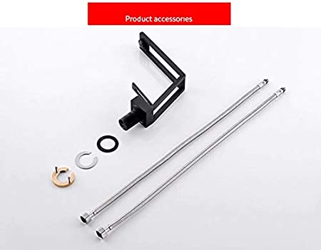 InArt Single Hole Single-Handle Bathroom Faucet in Black Matt - InArt-Studio-USA