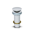 inart white pop up drain plug for sink