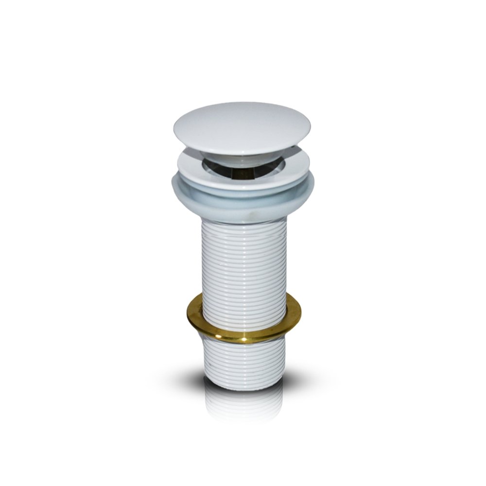 inart white pop up drain plug for sink
